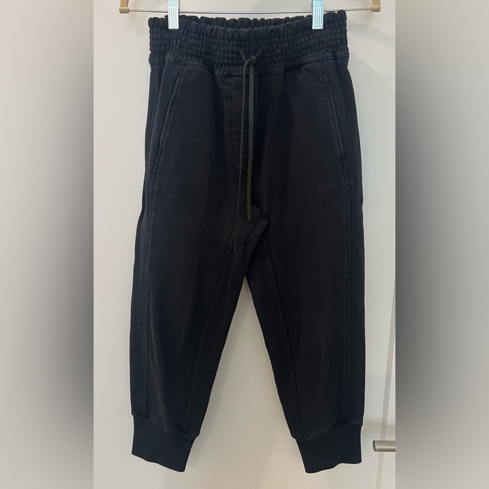 3.1 Phillip Lim Black Cropped sweatpants/joggers